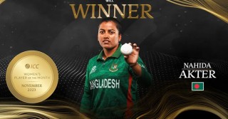 আইসিসি’র মাসসেরা বাংলাদেশের প্রথম নারী ক্রিকেটার নাহিদা